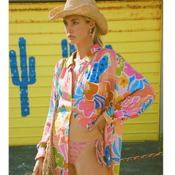 Spell Margi Hour shirtdress, Med - Picture 3 of 11